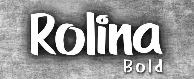 RolinaBold字体 1