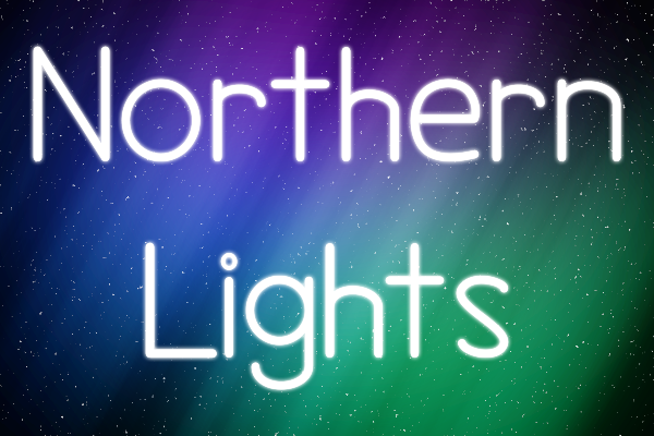 Northern Lights字体 2