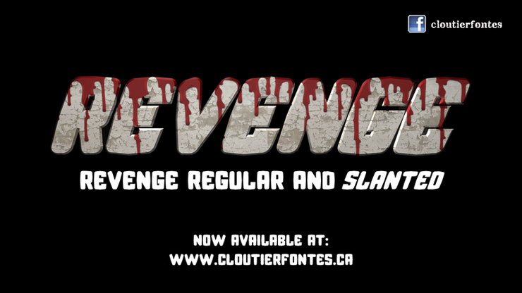 CF Revenge字体 1