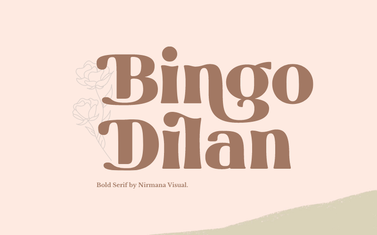 Bingo Dilan字体 5