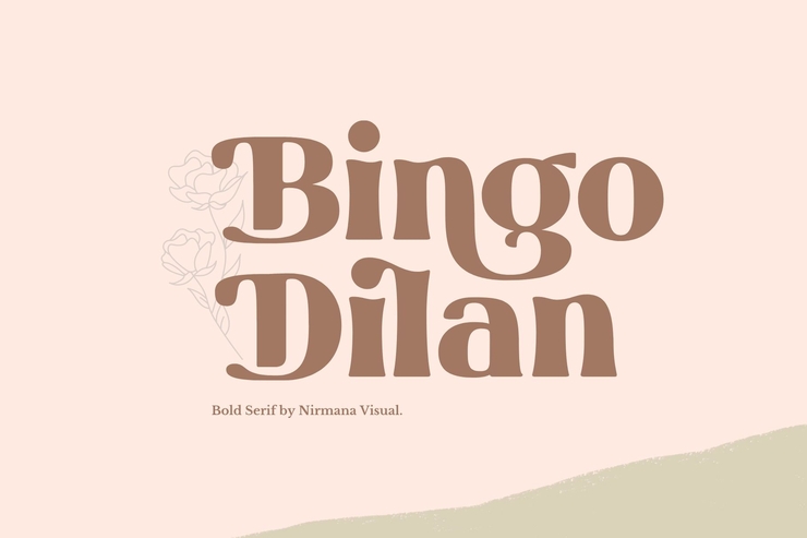 Bingo Dilan字体 7