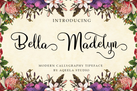 Bella Madelyn Script字体 6