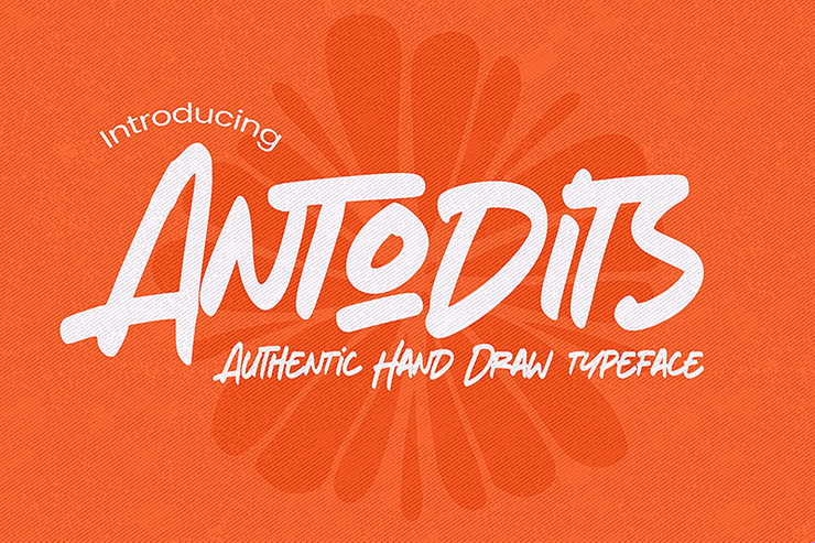 Antodits字体 1