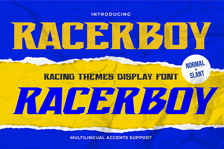 Racerboy字体 1