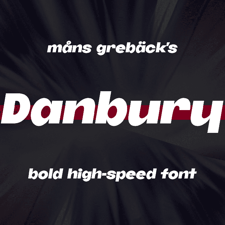 Danbury字体 3