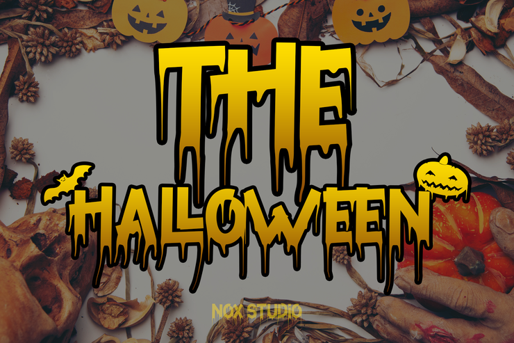 The Halloween字体 1