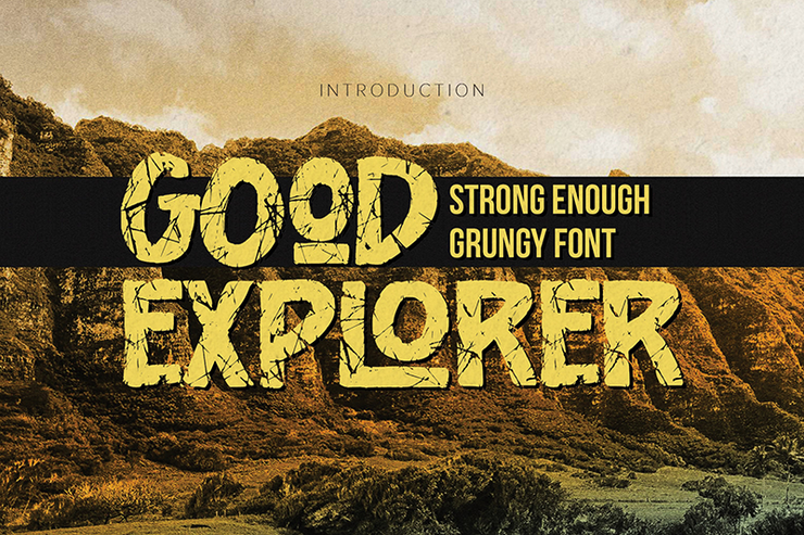 Good Explorer字体 1