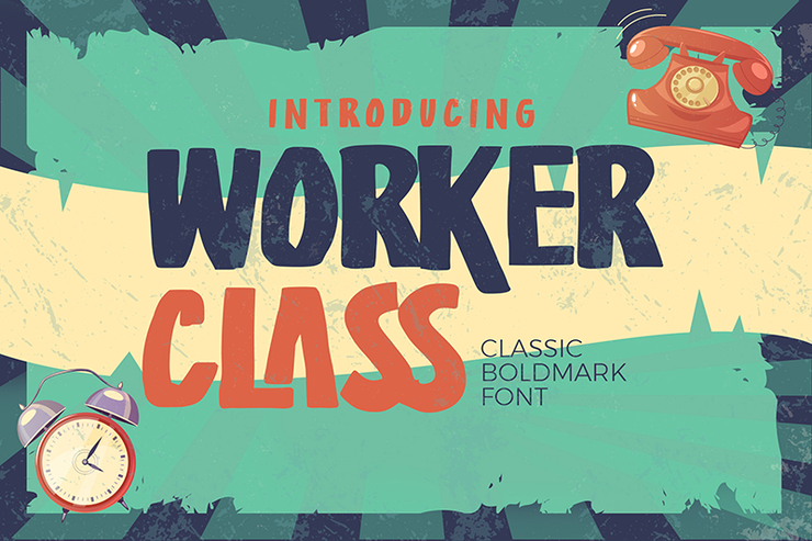 Worker Class字体 1