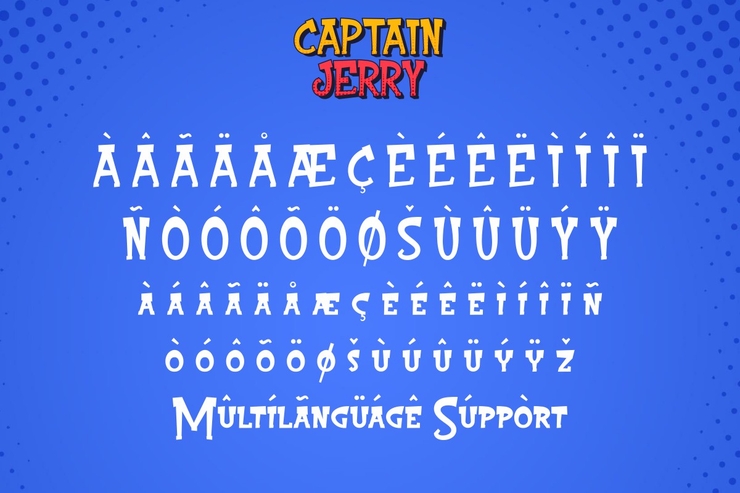 Captain Jerry字体 1