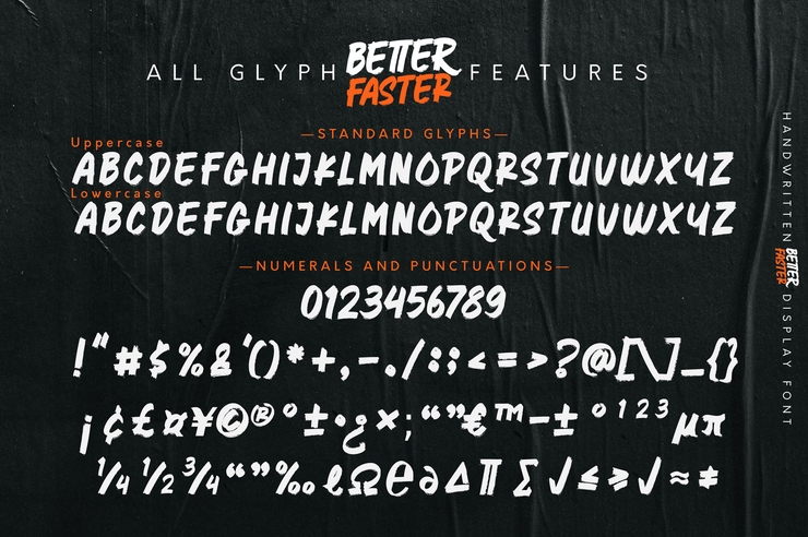 Better Faster字体 7