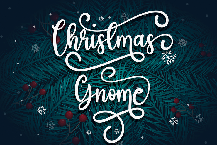 Christmas Gnome字体 6