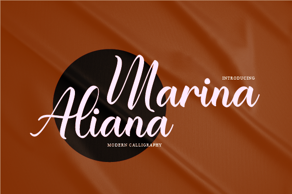 Marina Aliana字体 1