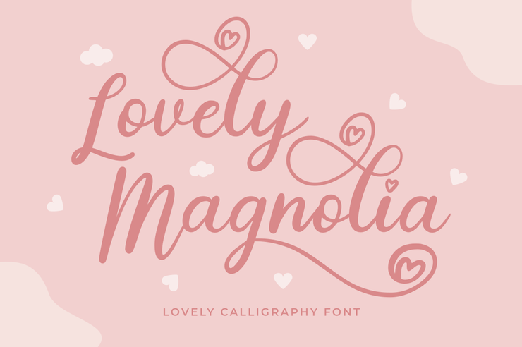 Lovely _ Magnolia字体 7