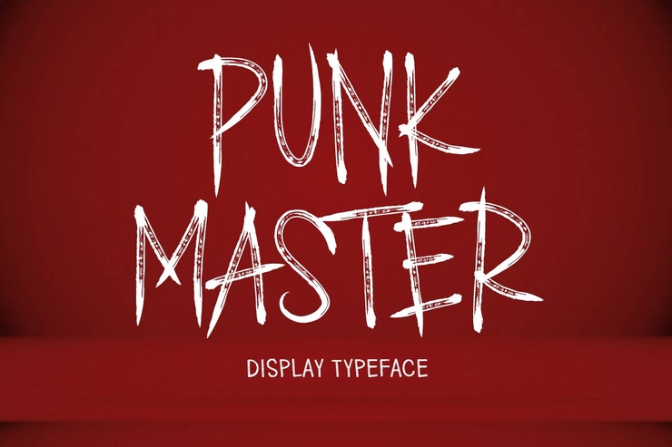 PUNK MASTER字体 1