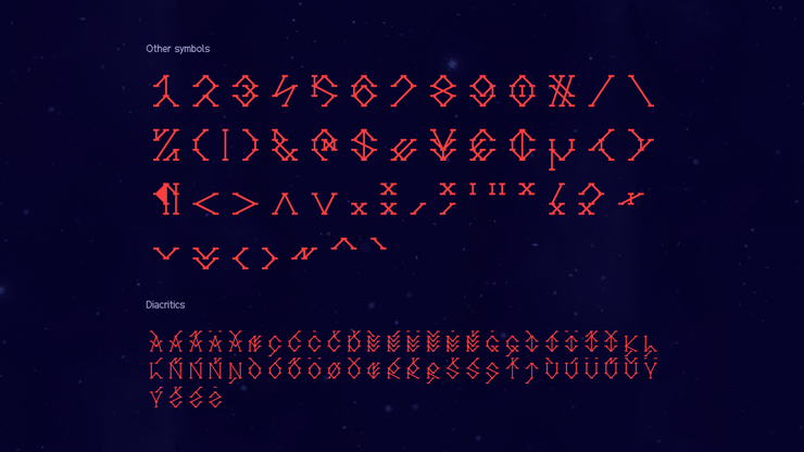 Pulstar字体 2