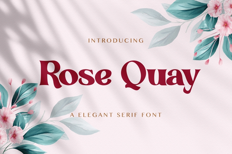 Rose Quay字体 5