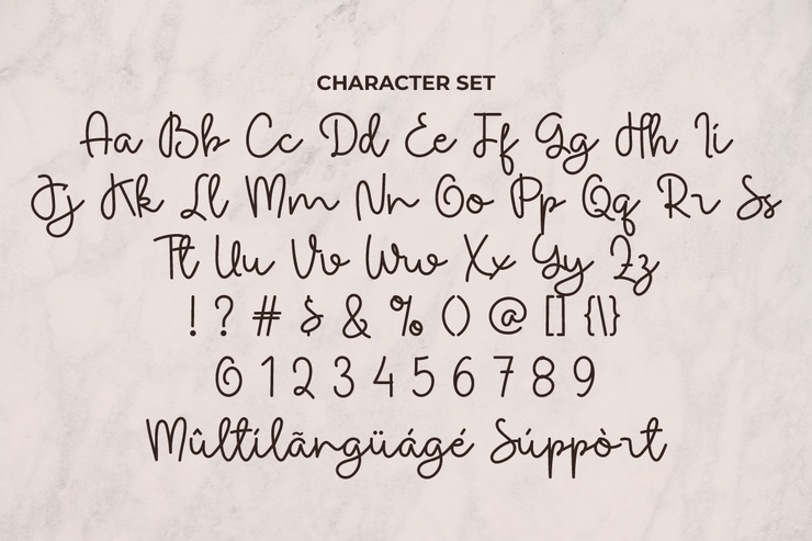 Charley Lyvia字体 9