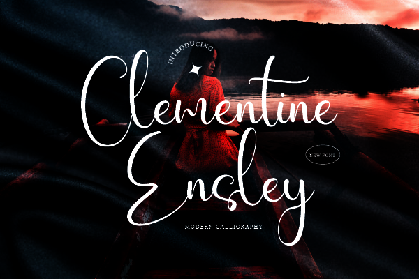 Clementine Ensley字体 3