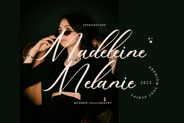 Madeleine Melanie字体 2