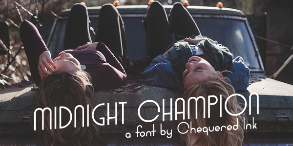 Midnight Champion字体 1
