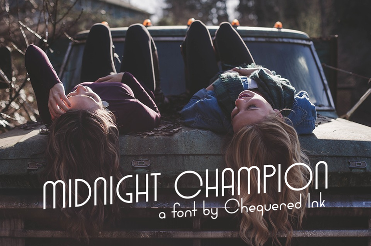 Midnight Champion字体 2
