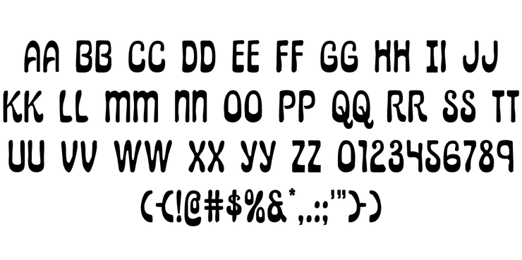 Pepperland字体 4
