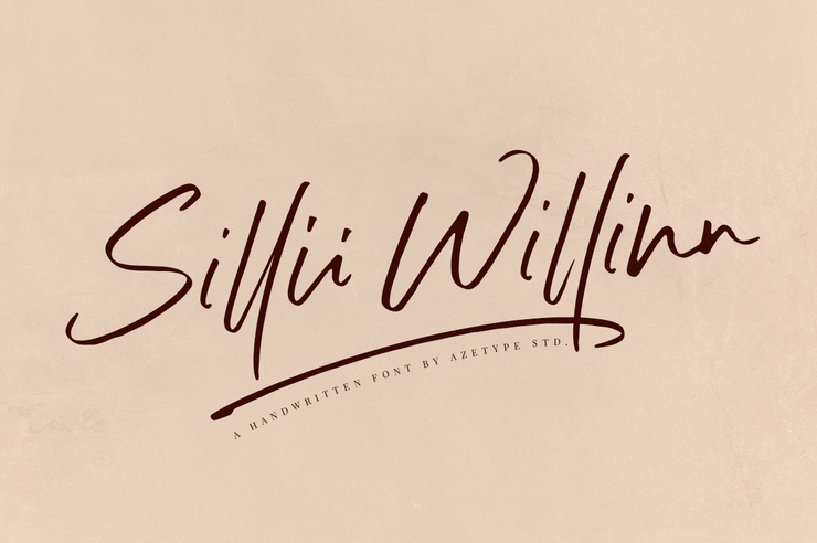 Sillii Willinn字体 1