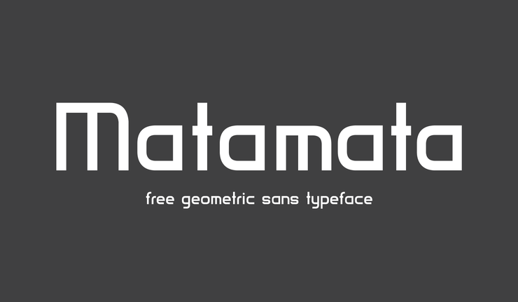 Matamata字体 1