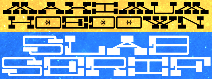 Maximum Hoedown字体 2