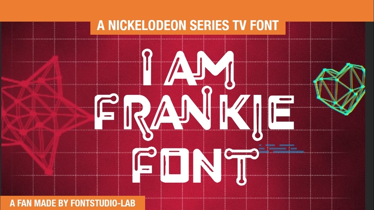 I Am Frankie字体 1