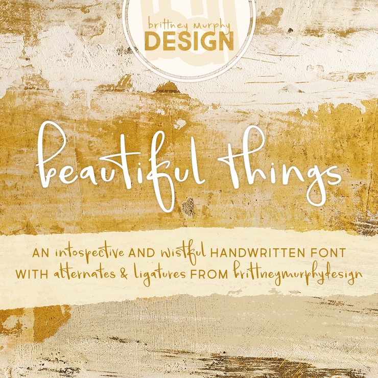 Beautiful Things字体 6