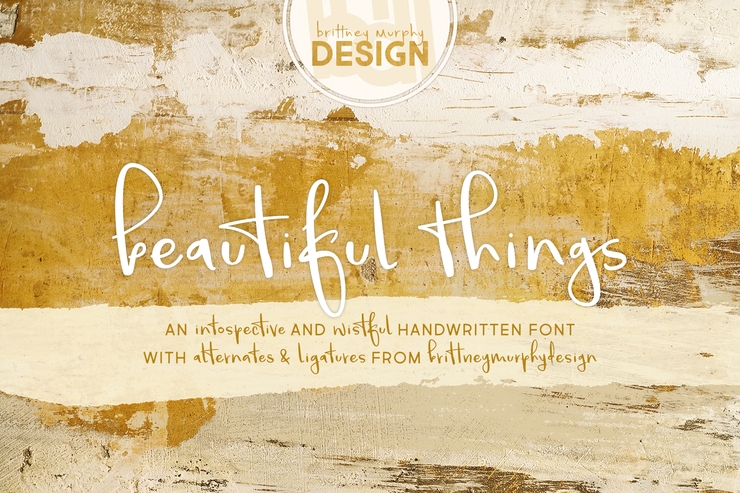 Beautiful Things字体 7