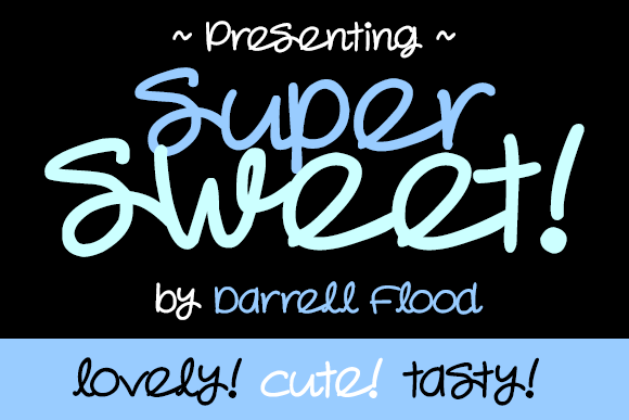 Super Sweet字体 1