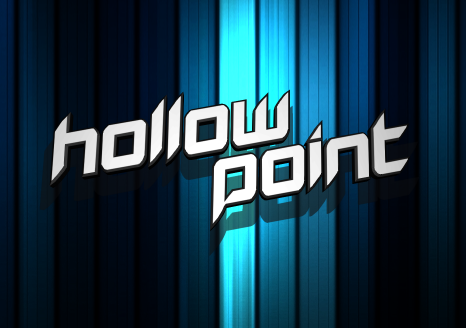 Hollow Point字体 4