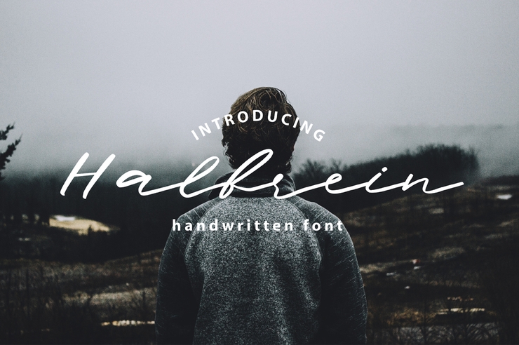 Halbrein字体 1