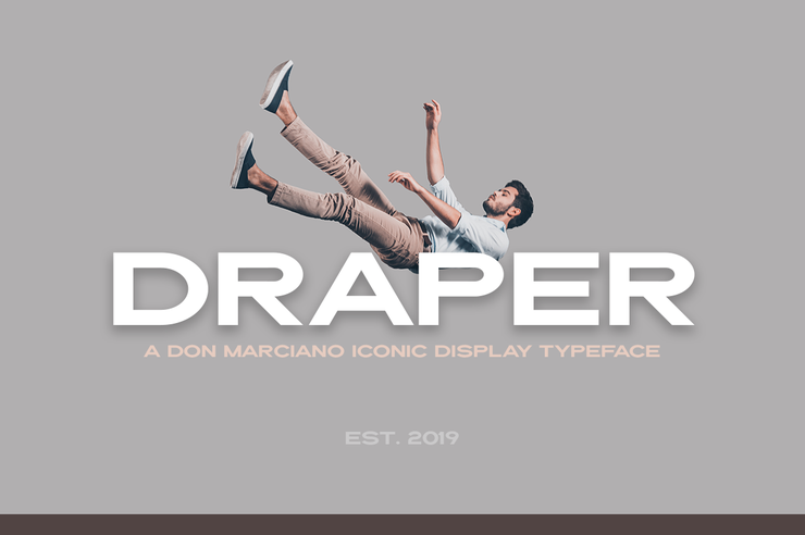 Draper字体 3