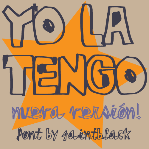 Yo La Tengo字体 2