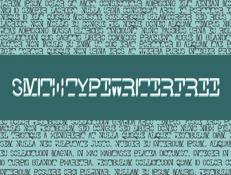 Smith-Typewriterfont 1