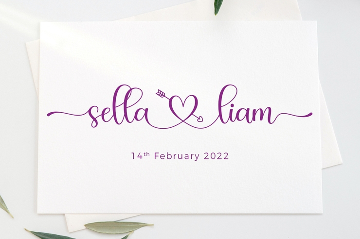 Hello Kamilla字体 9