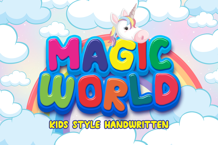 MAGIC WORLD字体 5