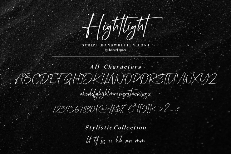 Hightlight字体 7