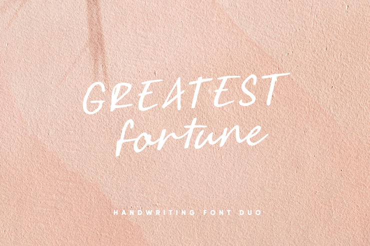 Greatest Fortune Script字体 1