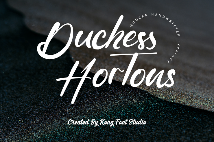 Duchess Hortons字体 1