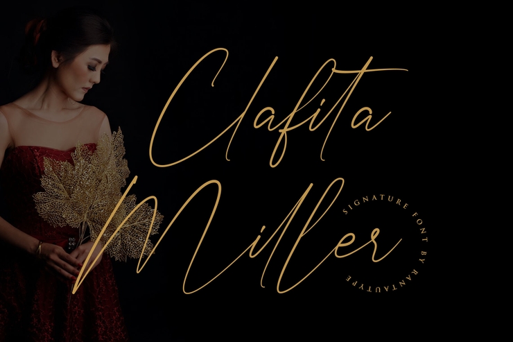 Clafita Miller字体 5