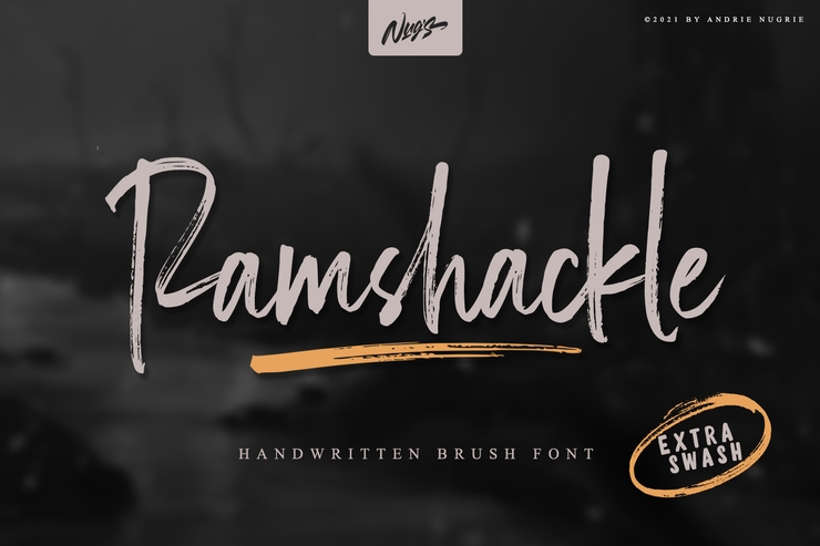Ramshackle字体 3