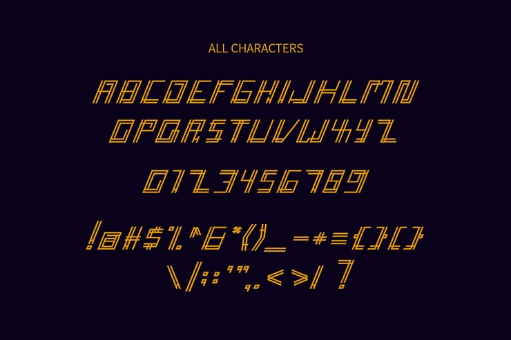 Accelera字体 1