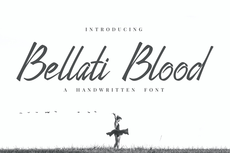 Bellati Blood字体 2