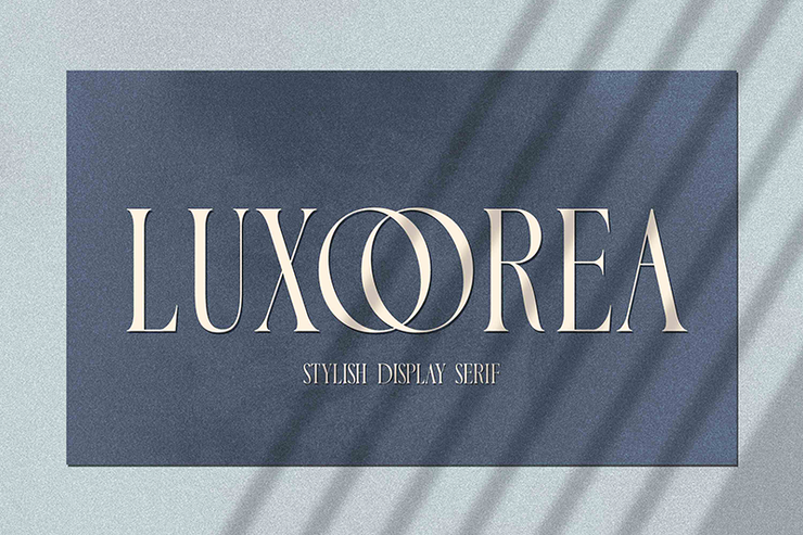 Luxoorea字体 1