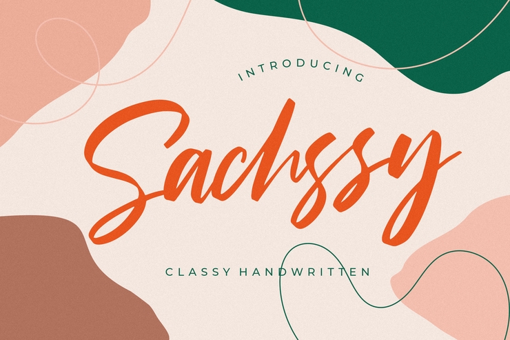 Sachssy字体 3