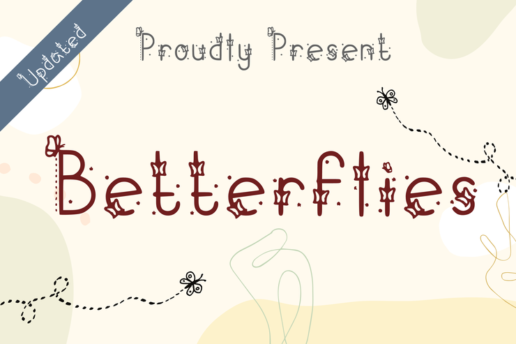 Betterflies 20字体 2